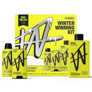 W Original‎ Winter Winning Kit Body Wash Deodorant Body Spray Set